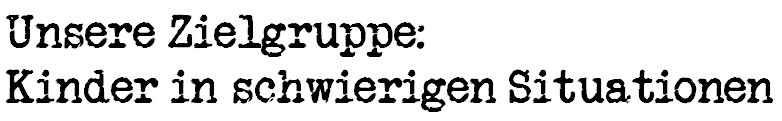 kinder in schwierigen